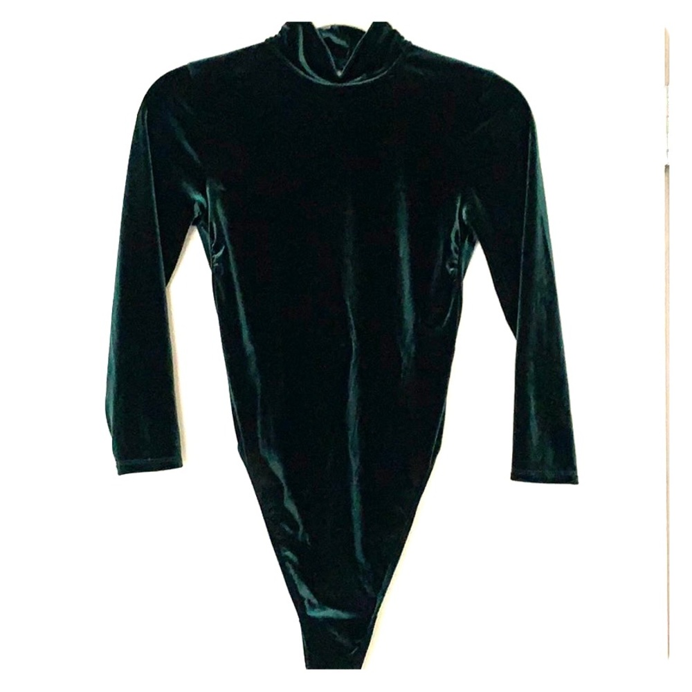 Velvet bodysuit